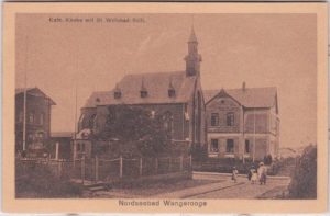 26486 Wangerooge, Nordseebad, Straßenansicht, ca. 1915
