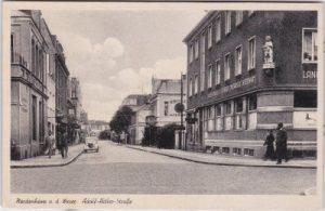 26954 Nordenham an der Weser, Straßenansicht, ca. 1940