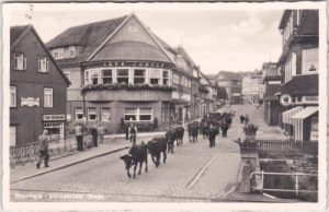38700 Braunlage (Harz), Elbingeröder Straße, ca. 1950