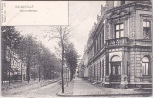 46395 Bocholt, Bahnhofstraße, ca. 1900