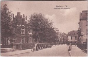 46399 Bocholt, Neustraße, Aabrücke, ca. 1925