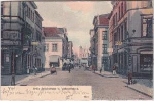 46483 Wesel am Rhein, Breite Brückstraße/Viehtorstraße, ca. 1900