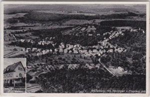 72661 Grafenberg (Kreis Reutlingen), Luftaufnahme, ca. 1940