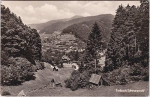 76596 Forbach (Baden), Schwarzwald, ca. 1955