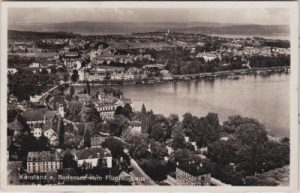 78462 Konstanz am Bodensee, Luftaufnahme, ca. 1935