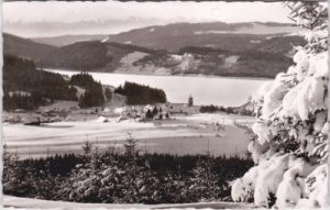 79859 Schluchsee im Schwarzwald, Winterlandschaft, ca. 1955