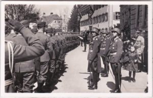 87600 Kaufbeuren, Ansichtskarte “Vereidigung der Flieger 1937"