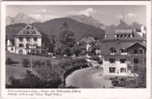 87645 Hohenschwangau im Allgäu, Straßenansicht, ca. 1950