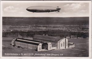 88045 Friedrichshafen am Bodensee, Zeppelin LZ 129, ca. 1935