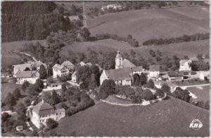 88285 Bodnegg (Württemberg), Luftaufnahme, ca. 1960