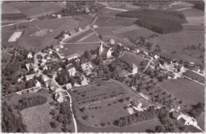88285 Bodnegg (Württemberg), Luftaufnahme, ca. 1960