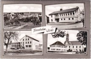 88459 Tannheim (Württemberg), u.a. Molkerei, ca. 1960