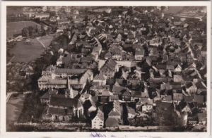 97762 Hammelburg, Luftaufnahme, ca. 1935