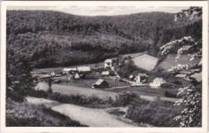 97797 Heckmühle (Wartmannsroth) Gasthaus Schondrathal, ca. 1955