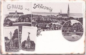 24837 Schleswig (Schlei), Litho, ca. 1900