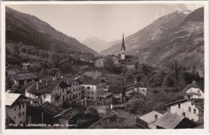St. Leonhard in Passeier (San Leonardo in Passiria), Südtirol, ca. 1930