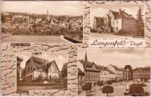 08485 Lengenfeld (Vogtland), u.a. Bahnhof, ca. 1965