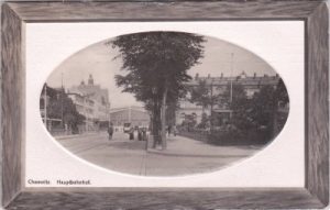 09111 Chemnitz, Hauptbahnhof, Fotokarte, ca. 1910