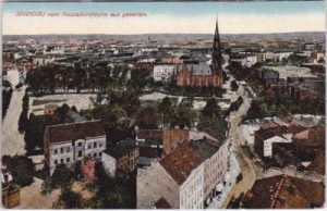 13597 Berlin-Spandau, Straßenansicht, ca. 1910