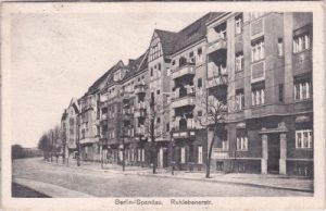 13597 Berlin-Spandau, Ruhlebenerstraße, ca. 1925