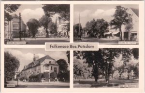 14612 Falkensee (Bezirk Potsdam) Straßenansichten, ca. 1965
