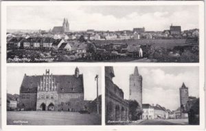 14913 Jüterbog, u.a. Dammtor-Türme, ca. 1935
