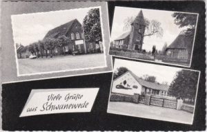 28790 Schwanewede, u.a. Straßenansicht, ca. 1960