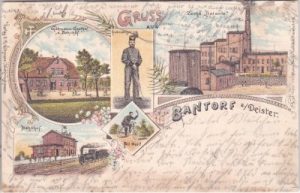 30890 Bantorf am Deister (Barsinghausen) Farblitho, ca. 1895