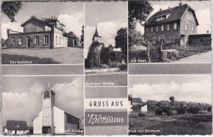 38312 Börßum, u.a. Bahnhof, ca. 1960