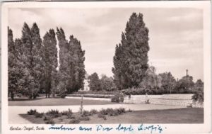 13507 Berlin-Tegel (Reinickendorf), Park, ca. 1955