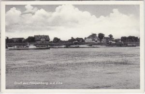 21435 Fliegenberg an der Elbe (Stelle/Kreis Harburg), ca. 1935