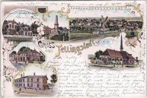 25782 Tellingstedt, Farblitho, ca. 1900