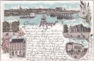 27283 Verden (Aller), Farblitho, ca. 1895