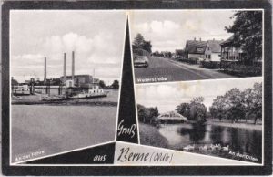 27804 Berne (Oldenburg), u.a. Fähre, ca. 1965