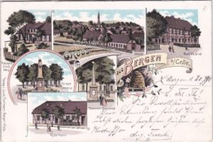 29303 Bergen (Landkreis Celle), Farblitho, ca. 1895