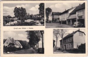 31600 Uchte , u.a. Bahnhof, ca. 1955