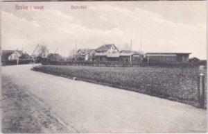 33729 Brake in Westfalen (Bielefeld-Heepen), Bahnhof, ca. 1905