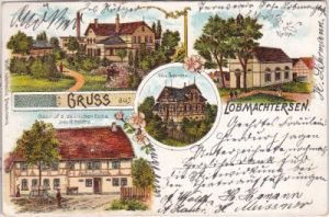 38259 Lobmachtersen (Salzgitter), Farblitho, ca. 1900
