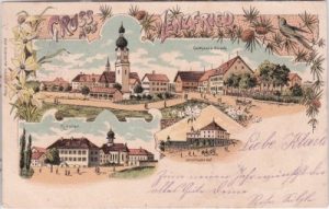 87437 Lenzfried (Kempten im Allgäu), Farblitho, ca. 1895