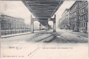 10961 Berlin-Kreuzberg, Hallesches Ufer, ca. 1900