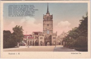 18055 Rostock, Kröpeliner Tor, ca. 1915