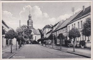 16845 Neustadt (Dosse), Straßenansicht, ca. 1950