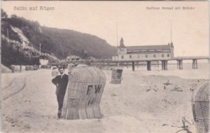 18586 Sellin auf Rügen, Seebrücke, ca. 1905