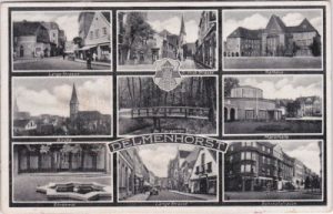 27749 Delmenhorst, u.a. Bahnhofstraße, ca. 1935