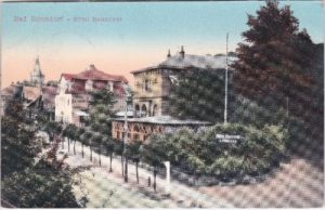31542 Bad Nenndorf, Straßenansicht, ca. 1905