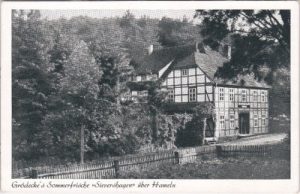 31868 Sievershagen (Ottenstein), Sievershagener Mühle, ca. 1955