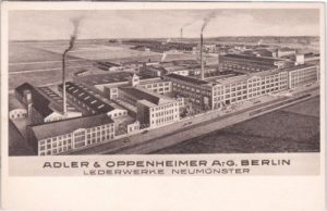 24539 Neumünster, Lederwerke Adler und Oppenheimer, ca. 1920