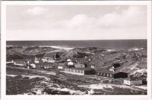 25992 List auf Sylt, Klappholttal, Luftaufnahme, ca. 1955