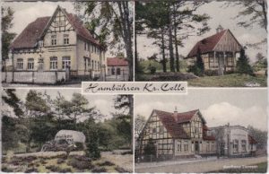29313 Hambühren (Kreis Celle), u.a. Kaufhaus Tiemann, ca. 1955