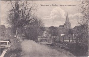 30974 Wennigsen (Deister), Mühlendamm, ca. 1915